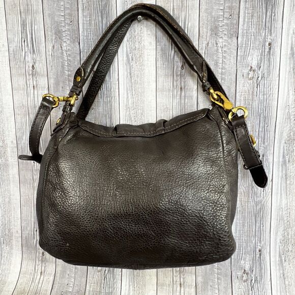 Auth Marc by Marc Jacobs One Shoulder Bag Black Grained Leather Purse - Picture 10 of 16